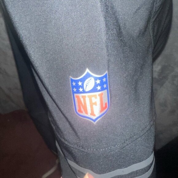 Womens EUC Nike Dri-Fit NFL On Field Apparel Arizona Cardinals Polo Medium Black - Picture 3 of 6